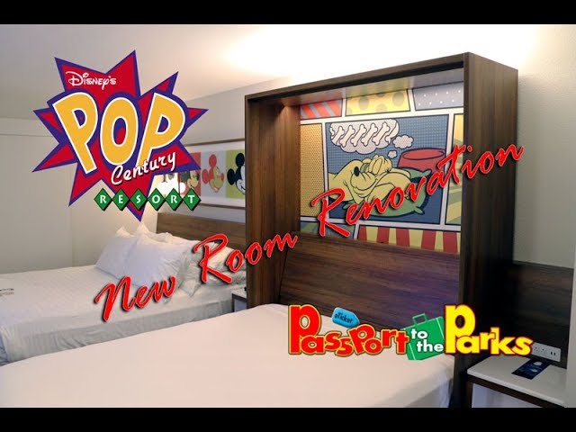 New Pop Century Room Renovation Tour Photo And Video