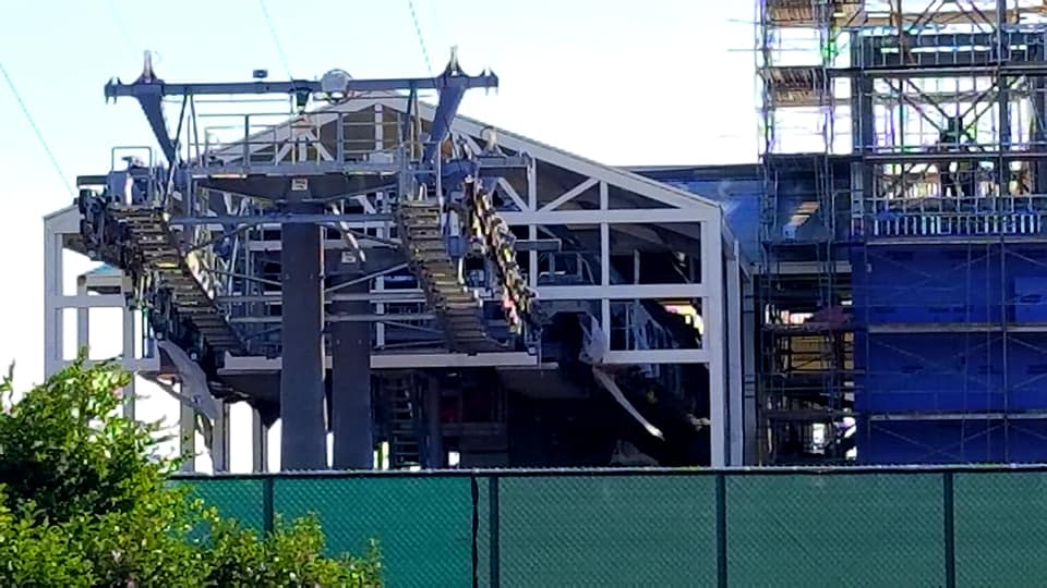 Disney Skyliner Construction