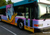 Brand new Disney Character buses Daisy Duck