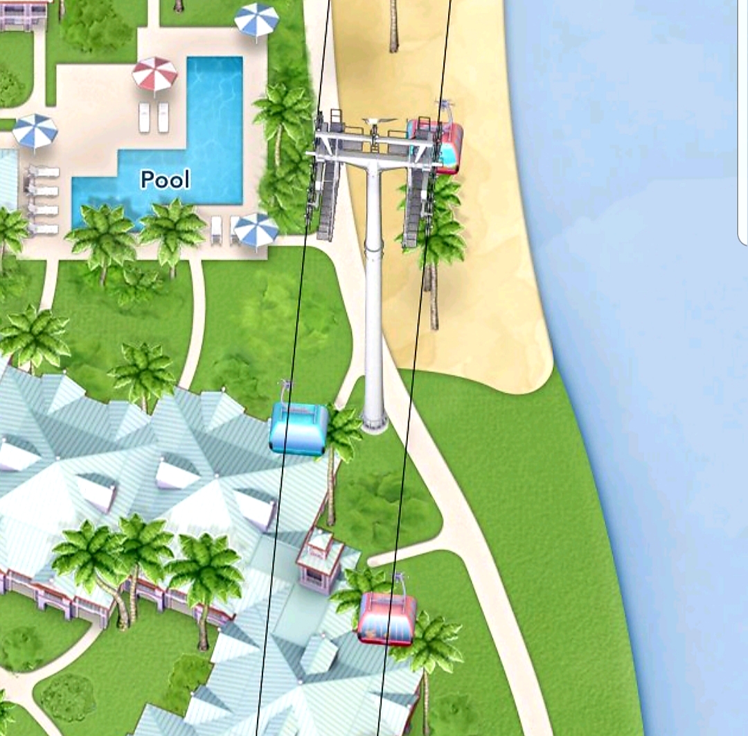 Disney Skyliner Disney World App Map